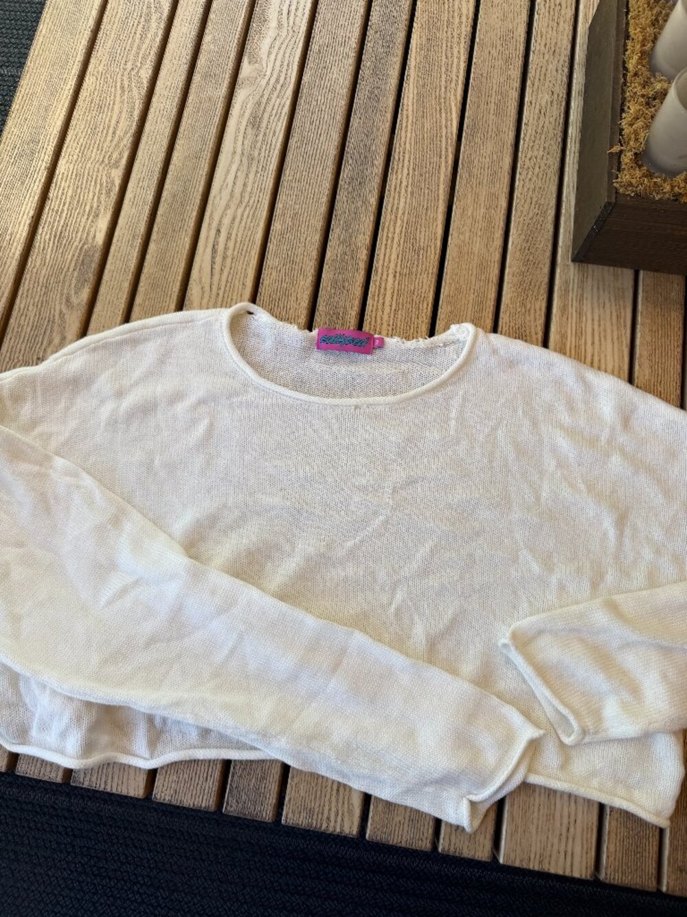Edikted Cropped Sweater